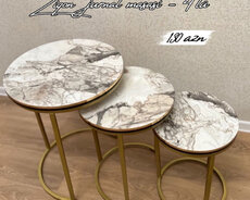 3-lü zigon jurnal masaları