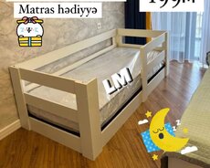 Tək neferlik çarpayı + matras