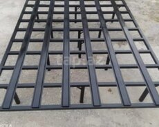 Metal çarpayı bazaları – 20% endirim 20lik profil 85×195 44m 155×195